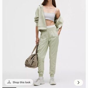 Lululemon Athletica Sage Green Joggers